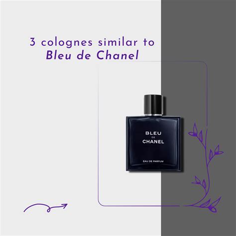 similar cologne to chanel bleu|bleu chanel eau toilette review.